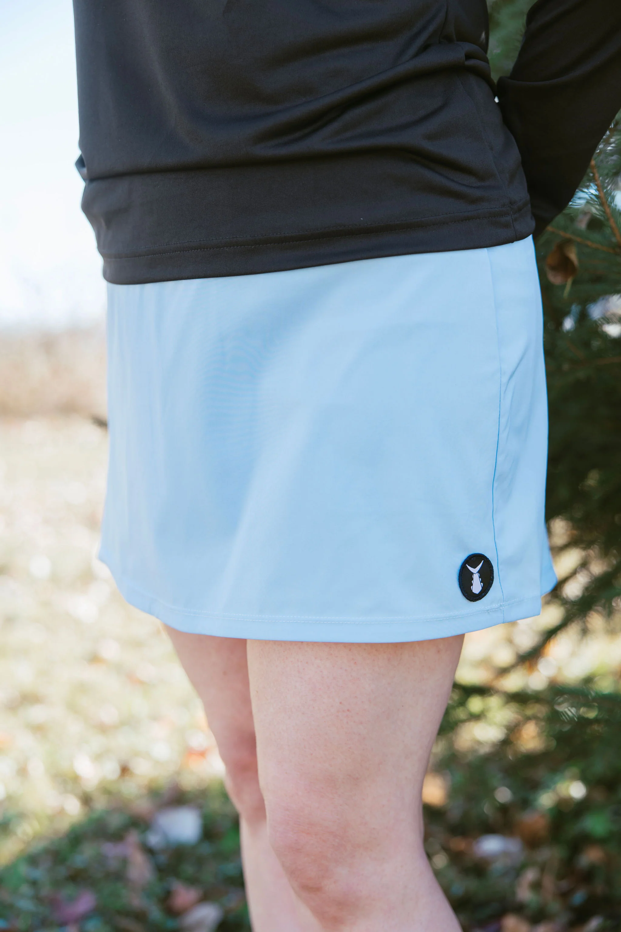TSK Women's Portside Skort | Light Blue - Image 3