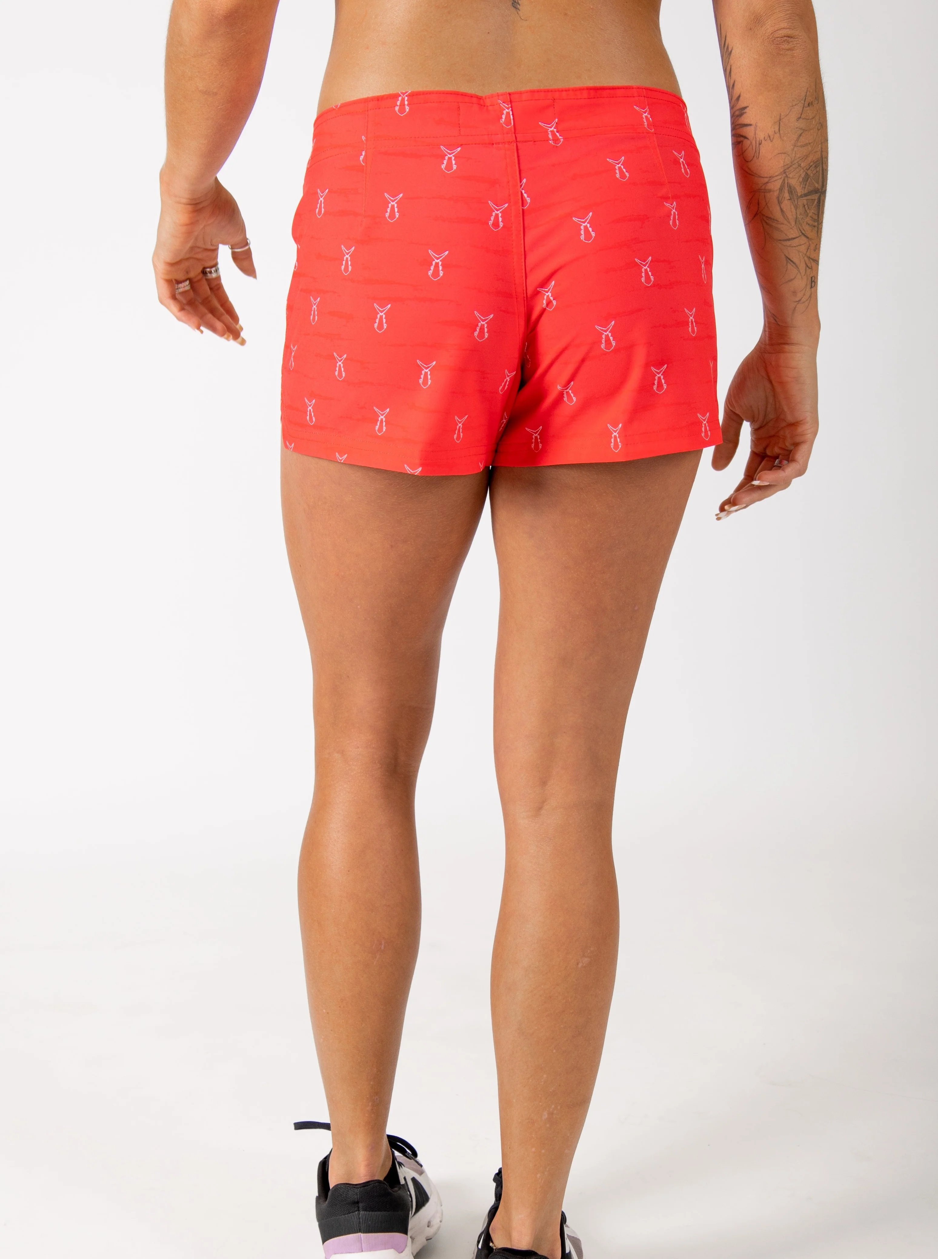 TSK Women's Set Shorts | Hibiscus - Image 4