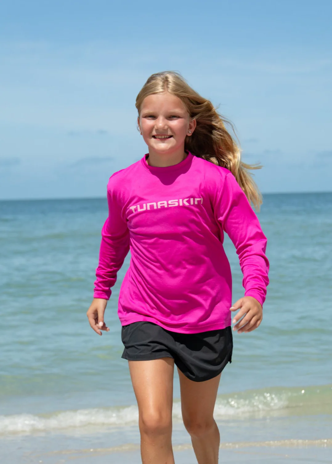 Youth Echo Performance Long Sleeve | Dragonfruit - Image 3