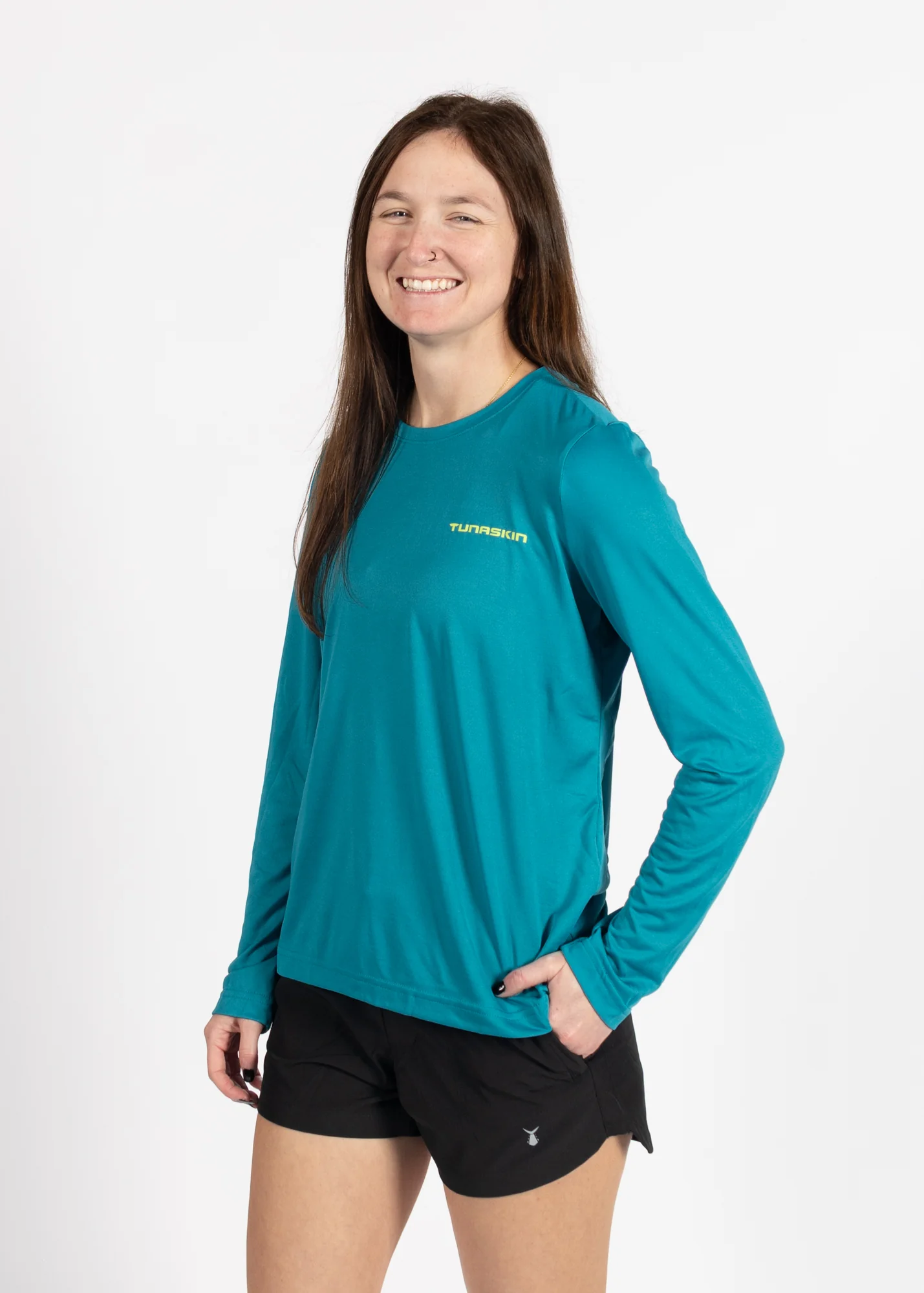 Core 07 | Women's Echo Performance Long Sleeve | Teal