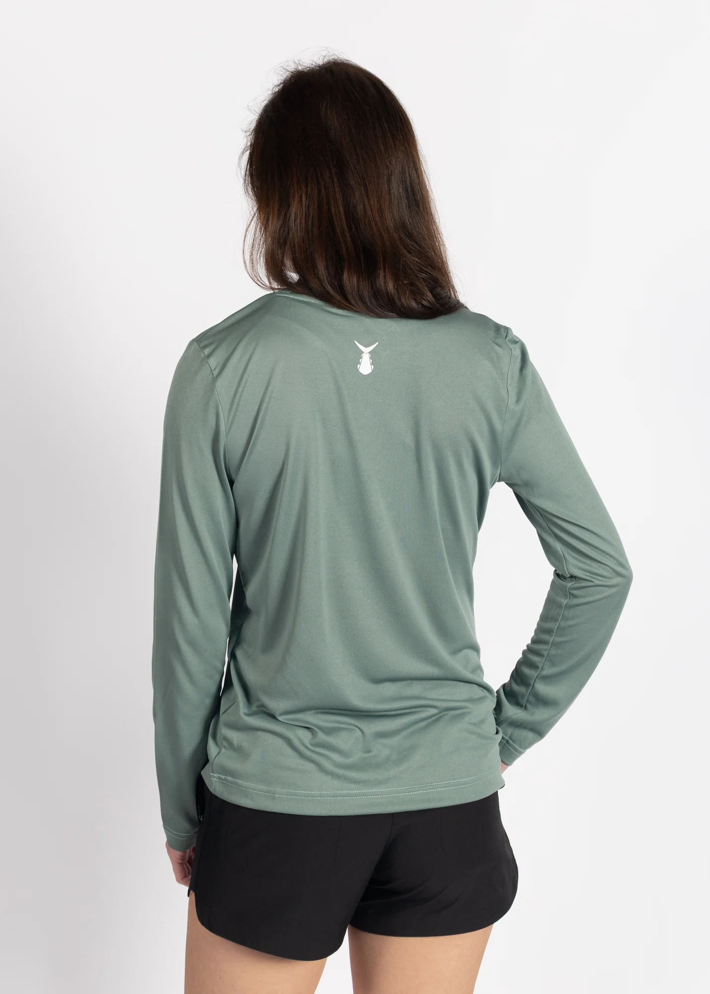 Women's Echo Performance Long Sleeve | Olive - Image 3