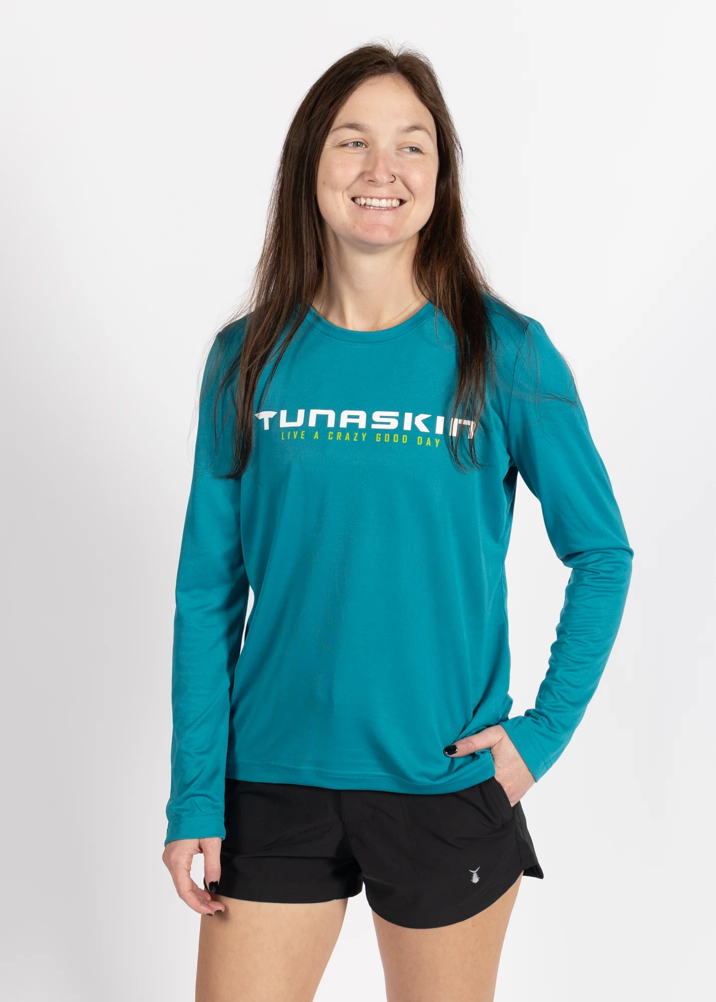 Women's Echo Performance Long Sleeve | Teal