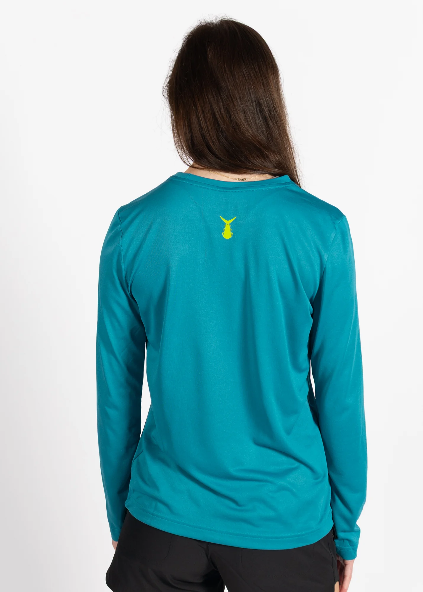 Women's Echo Performance Long Sleeve | Teal - Image 2